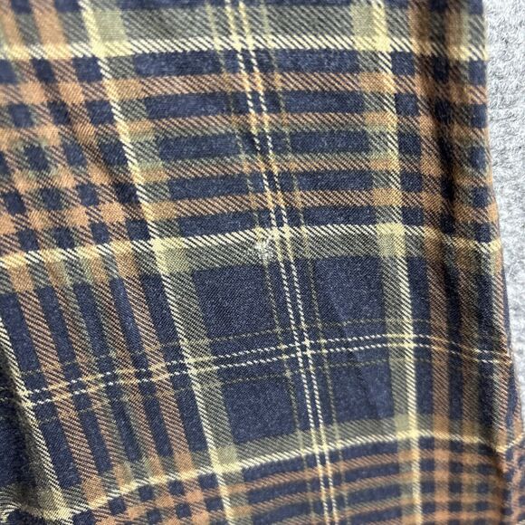 Dress Womens Size M Green Plaid Corduroy Cottagecore Academia - Picture 9 of 13